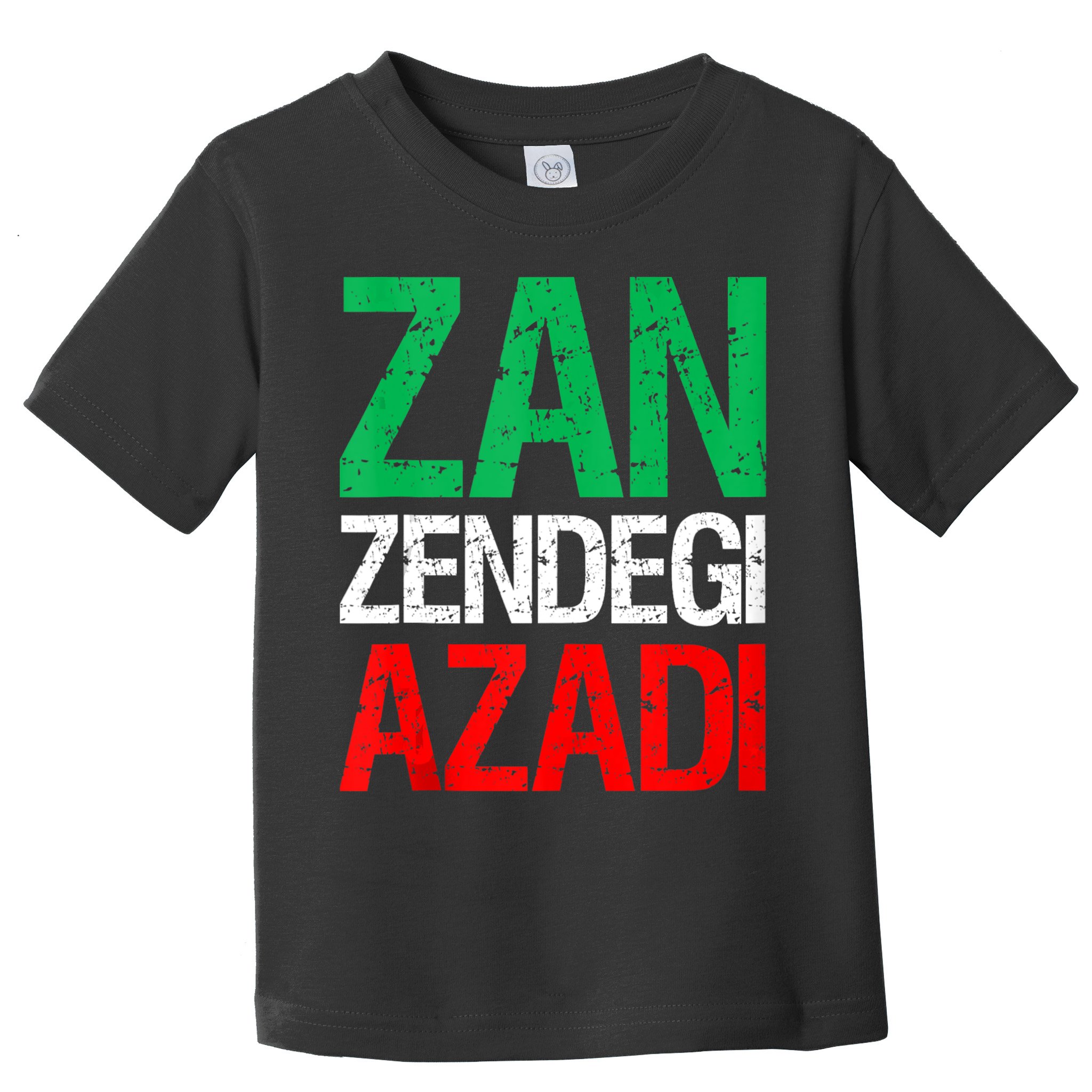 Woman Life Freedom Iran Zan Zendegi Azadi Persian Toddler T-Shirt