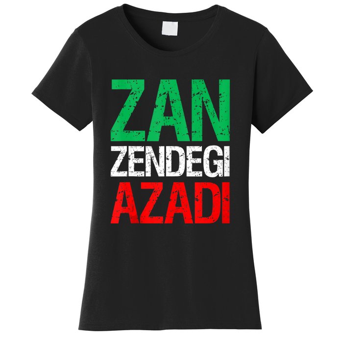 Woman Life Freedom Iran Zan Zendegi Azadi Persian Women's T-Shirt