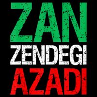 Woman Life Freedom Iran Zan Zendegi Azadi Persian Kids T-Shirt