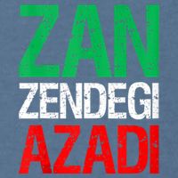 Woman Life Freedom Iran Zan Zendegi Azadi Persian Garment-Dyed Sweatshirt