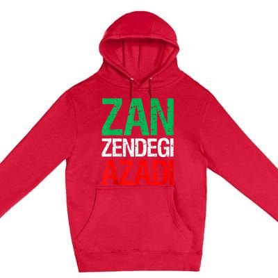 Woman Life Freedom Iran Zan Zendegi Azadi Persian Premium Pullover Hoodie