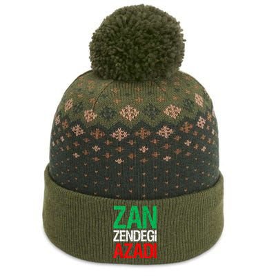 Woman Life Freedom Iran Zan Zendegi Azadi Persian The Baniff Cuffed Pom Beanie