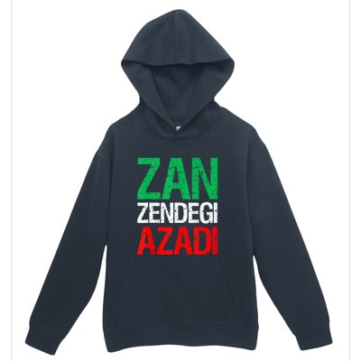 Woman Life Freedom Iran Zan Zendegi Azadi Persian Urban Pullover Hoodie