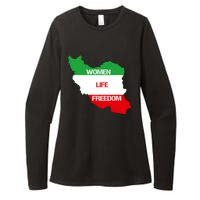 WOMEN LIFE FREEDOM, Cute Iranian Flag Women Of Iran Womens CVC Long Sleeve Shirt