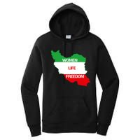 WOMEN LIFE FREEDOM, Cute Iranian Flag Women Of Iran Women's Pullover Hoodie