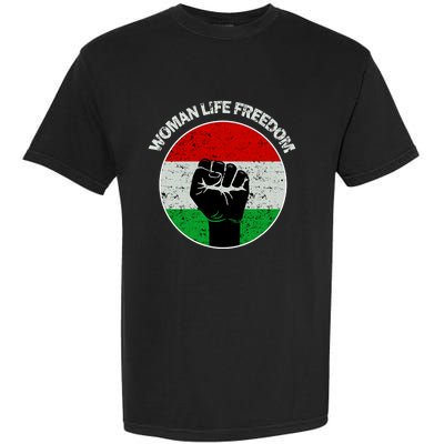 Woman Life Freedom Iran, Rise With Women Of Iran Garment-Dyed Heavyweight T-Shirt