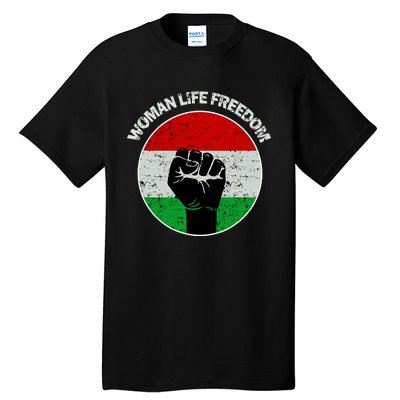 Woman Life Freedom Iran, Rise With Women Of Iran Tall T-Shirt