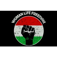 Woman Life Freedom Iran, Rise With Women Of Iran Bumper Sticker