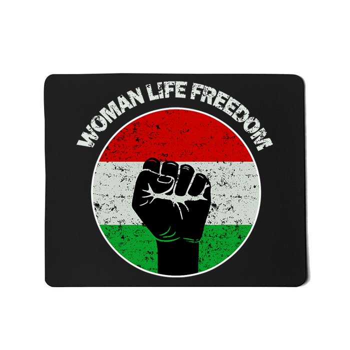 Woman Life Freedom Iran, Rise With Women Of Iran Mousepad