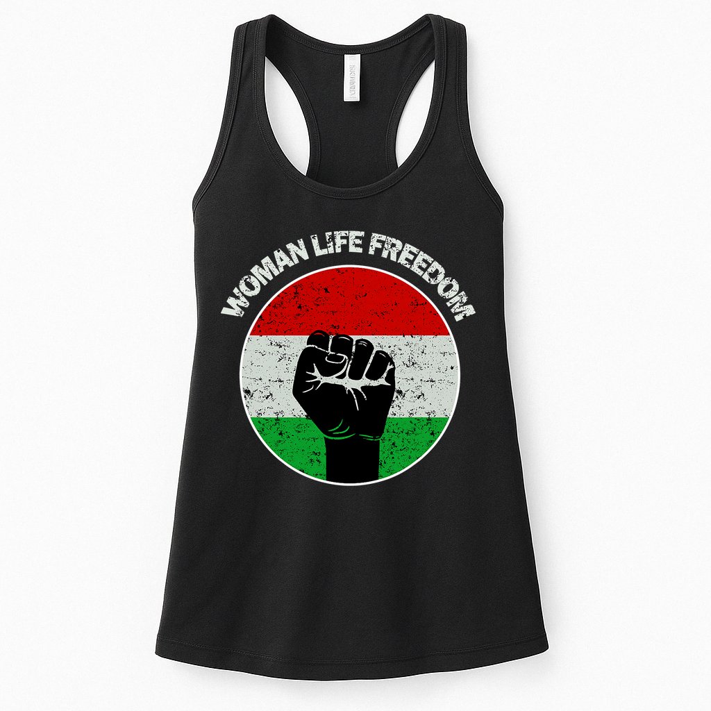 Woman Life Freedom Iran, Rise With Women Of Iran Womens Tank Top