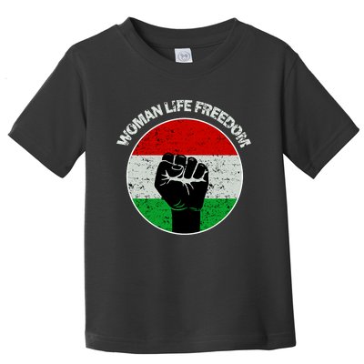 Woman Life Freedom Iran, Rise With Women Of Iran Toddler T-Shirt