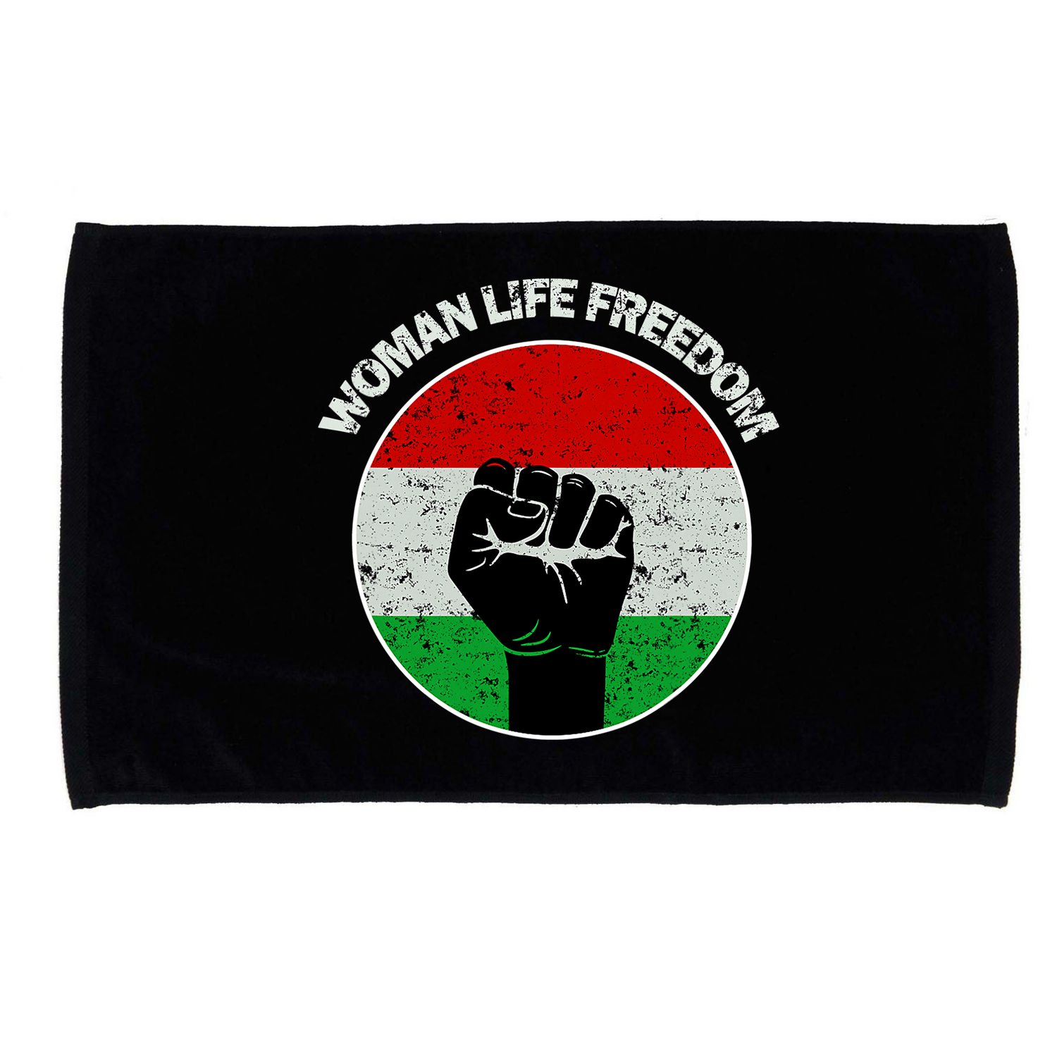 Woman Life Freedom Iran, Rise With Women Of Iran Microfiber Hand Towel