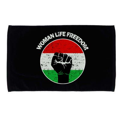 Woman Life Freedom Iran, Rise With Women Of Iran Microfiber Hand Towel