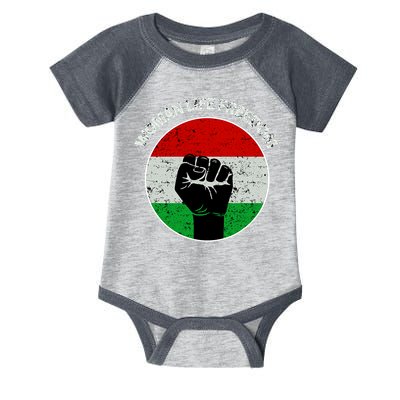 Woman Life Freedom Iran, Rise With Women Of Iran Infant Baby Jersey Bodysuit