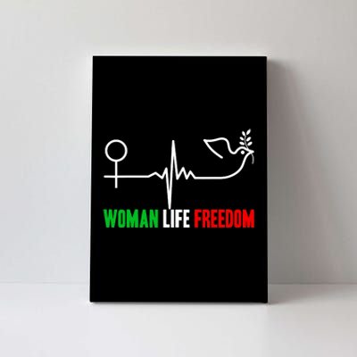 Woman Life Freedom Zan Zendegi Azadi  Life Freedom Canvas