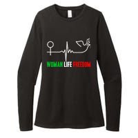 Woman Life Freedom Zan Zendegi Azadi  Life Freedom Womens CVC Long Sleeve Shirt