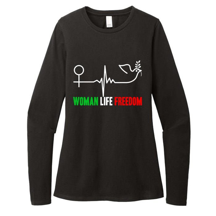 Woman Life Freedom Zan Zendegi Azadi  Life Freedom Womens CVC Long Sleeve Shirt