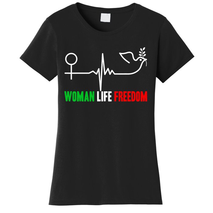 Woman Life Freedom Zan Zendegi Azadi  Life Freedom Women's T-Shirt