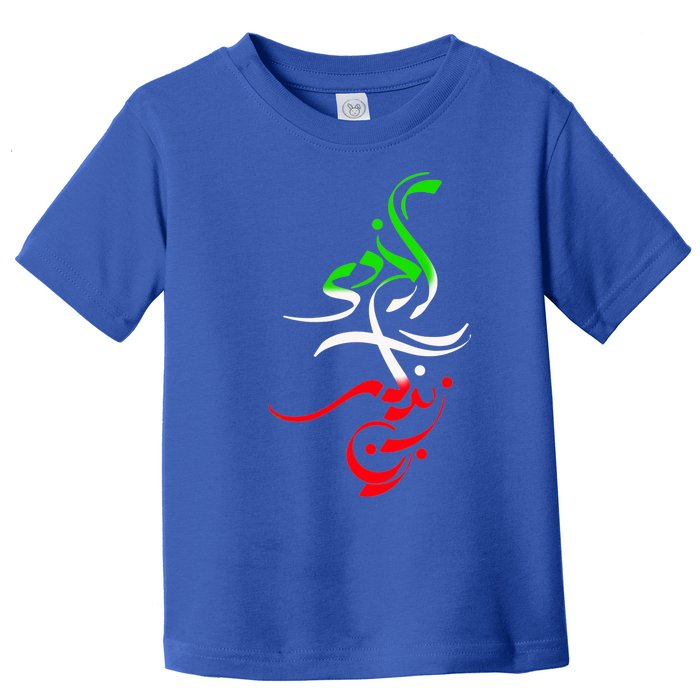 Woman Life Freedom Zan Zendegi Azadi Iran Womens Toddler T-Shirt