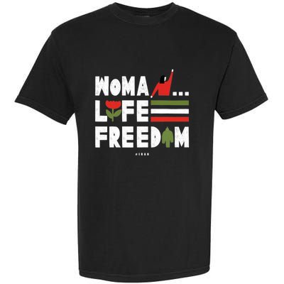 Woman Life Freedom Garment-Dyed Heavyweight T-Shirt