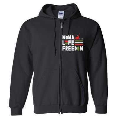 Woman Life Freedom Full Zip Hoodie