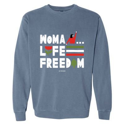 Woman Life Freedom Garment-Dyed Sweatshirt