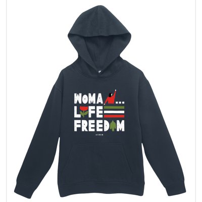 Woman Life Freedom Urban Pullover Hoodie