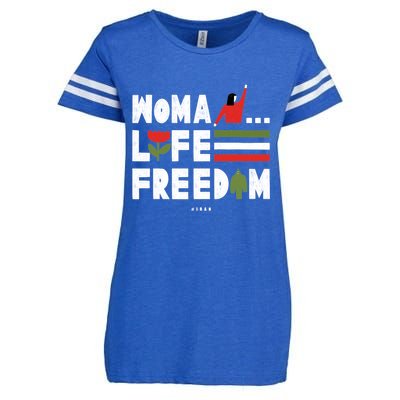 Woman Life Freedom Enza Ladies Jersey Football T-Shirt