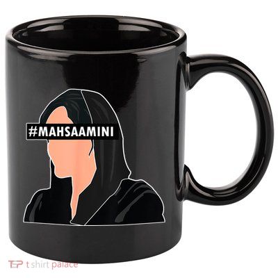 Women Life Freedom Iran #Mahsa Amini 11oz C Handle Ceramic Mug