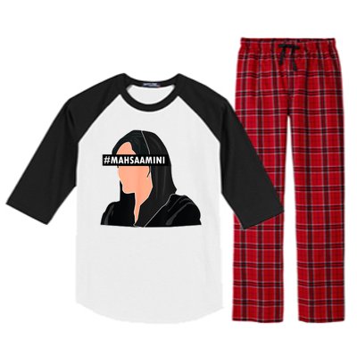 Women Life Freedom Iran #Mahsa Amini Raglan Sleeve Pajama Set