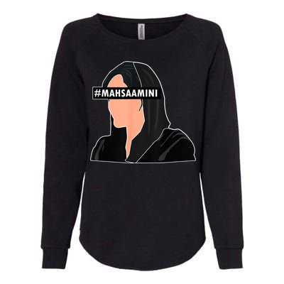 Women Life Freedom Iran #Mahsa Amini Womens California Wash Sweatshirt