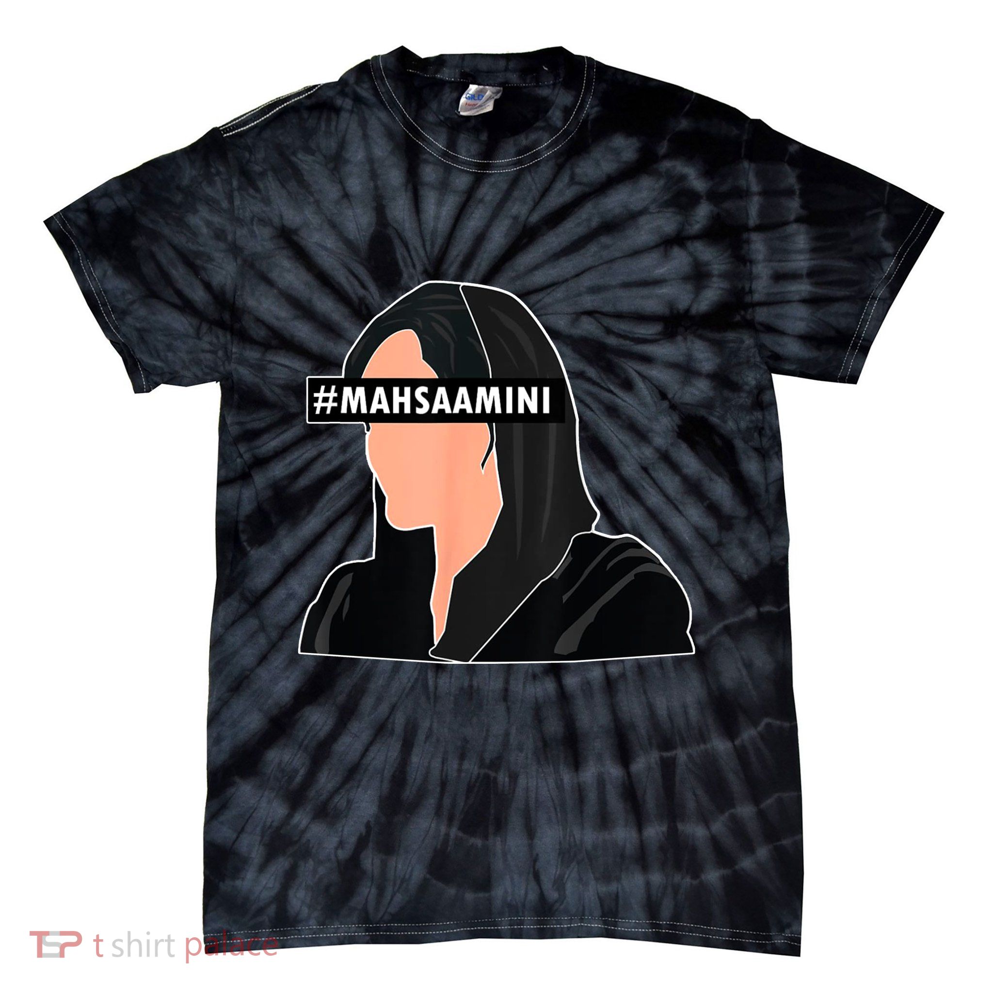Women Life Freedom Iran #Mahsa Amini Tie-Dye T-Shirt