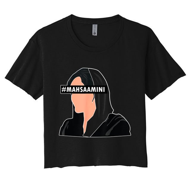 Women Life Freedom Iran #Mahsa Amini Crop Top