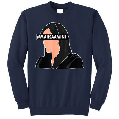 Women Life Freedom Iran #Mahsa Amini Tall Sweatshirt