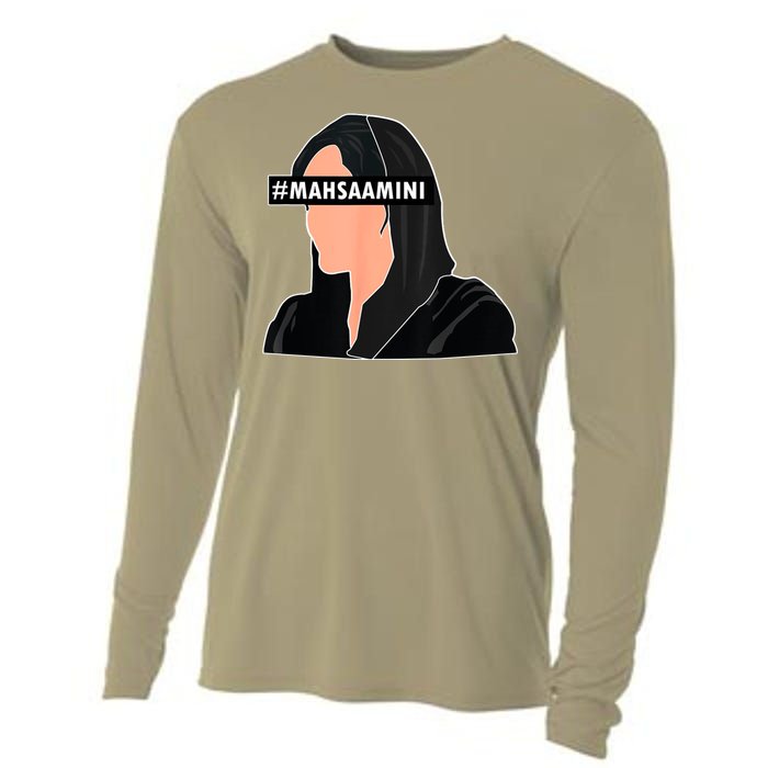 Women Life Freedom Iran #Mahsa Amini Cooling Performance Long Sleeve Crew