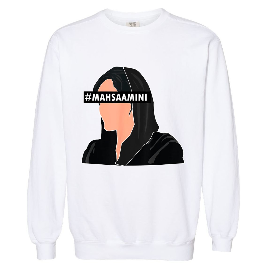 Women Life Freedom Iran #Mahsa Amini Garment-Dyed Sweatshirt