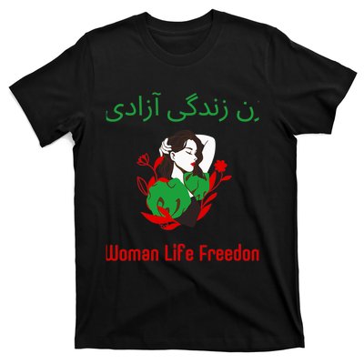 Woman Life Freedom Zan Zendegi Azadi Persian Woman Iran T-Shirt