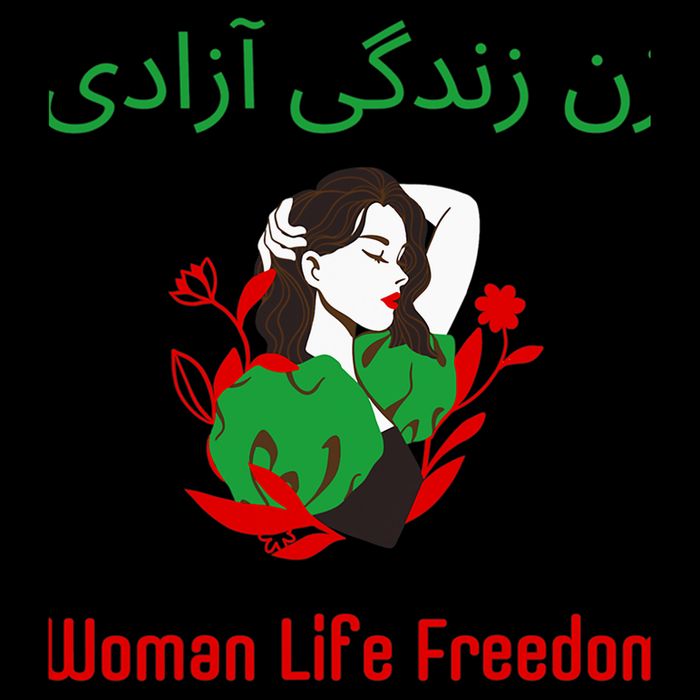 Woman Life Freedom Zan Zendegi Azadi Persian Woman Iran Toddler T-Shirt