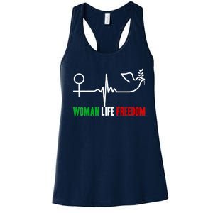 Woman Life Freedom Zan Zendegi Azadi Women Life Freedom Women's Racerback Tank