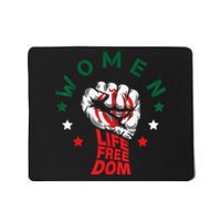 WOMEN LIFE FREEDOM Farsi Zan Zendegi Azadi With Female Fist Mousepad