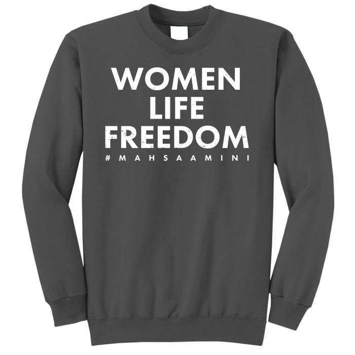 Women Life Freedom #Mahsa Amini Tall Sweatshirt