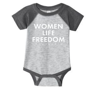 Women Life Freedom #Mahsa Amini Infant Baby Jersey Bodysuit