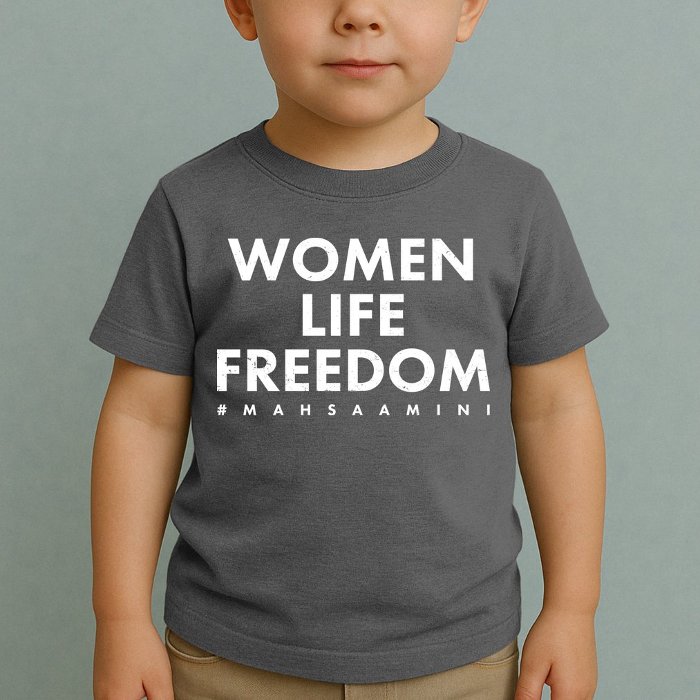 Women Life Freedom #Mahsa Amini Toddler T-Shirt