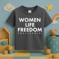 Women Life Freedom #Mahsa Amini Toddler T-Shirt