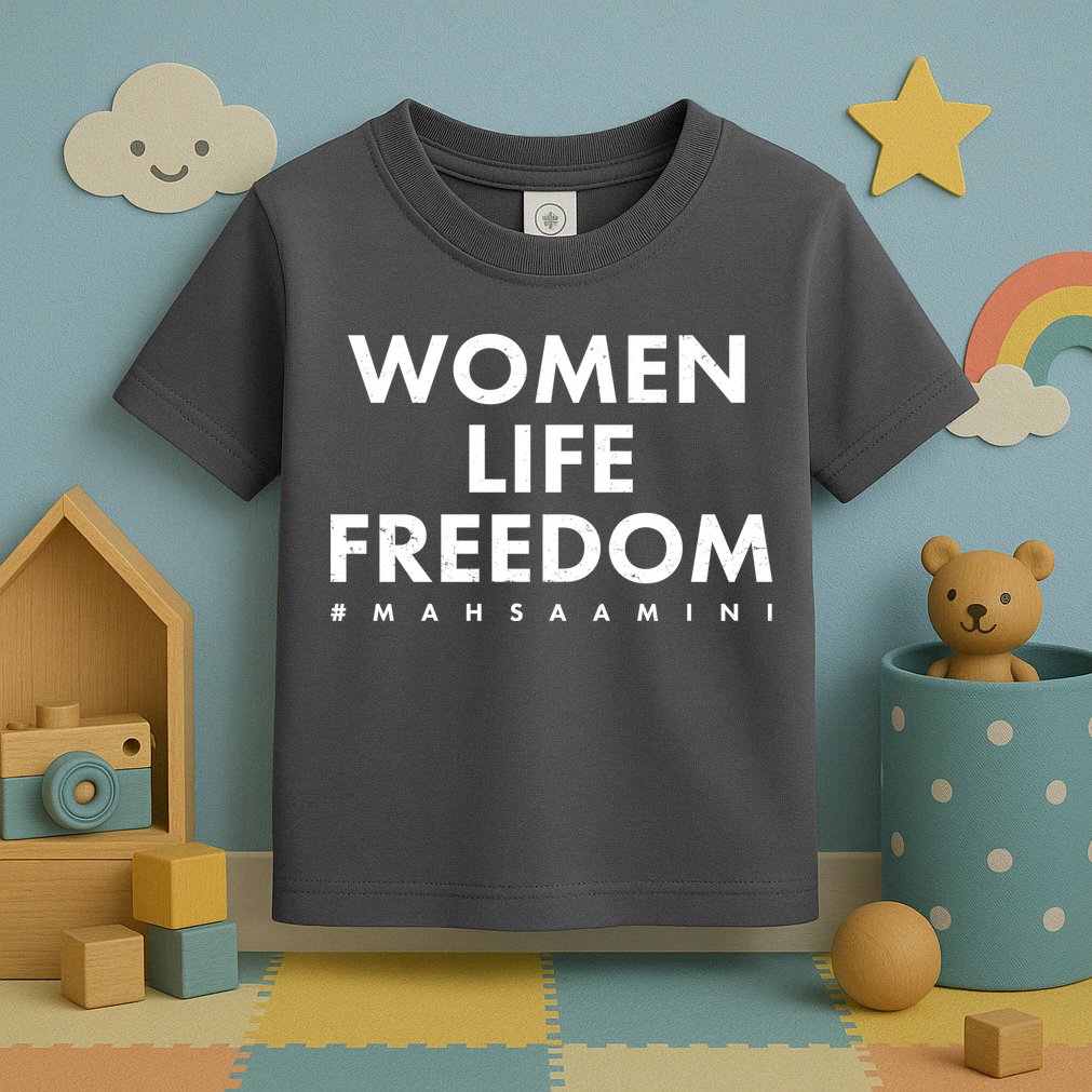 Women Life Freedom #Mahsa Amini Toddler T-Shirt