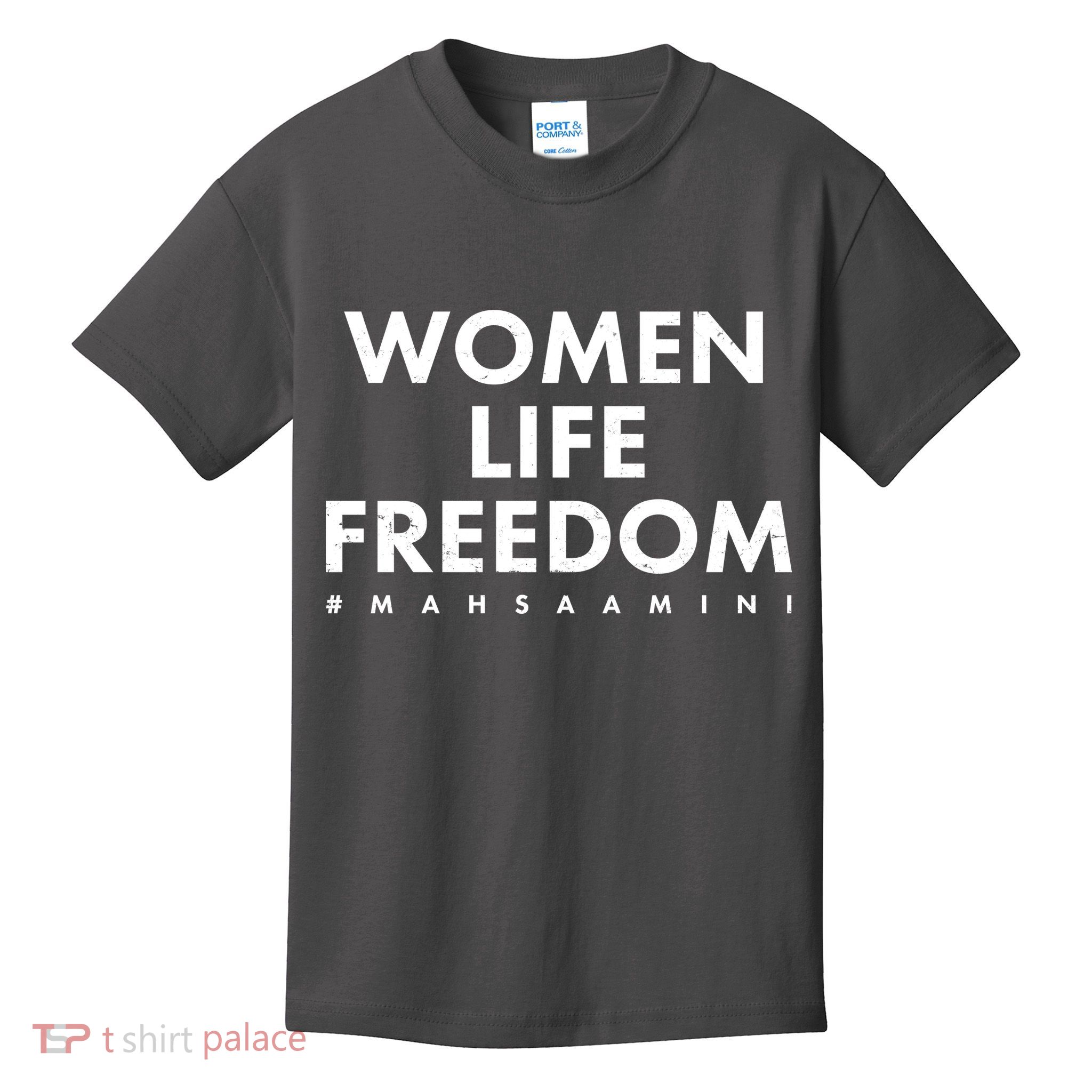 Women Life Freedom #Mahsa Amini Kids T-Shirt