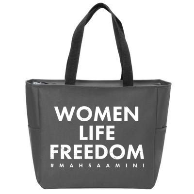 Women Life Freedom #Mahsa Amini Zip Tote Bag