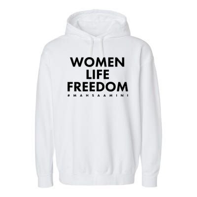 Women Life Freedom #Mahsa Amini Garment-Dyed Fleece Hoodie