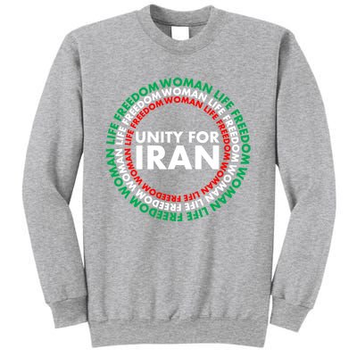 Wo Life Freedom Iran Unity For Iran Gift Sweatshirt