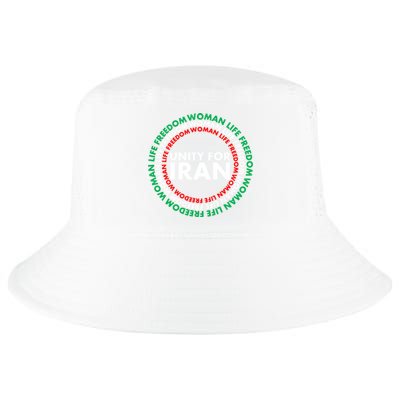 Wo Life Freedom Iran Unity For Iran Gift Cool Comfort Performance Bucket Hat